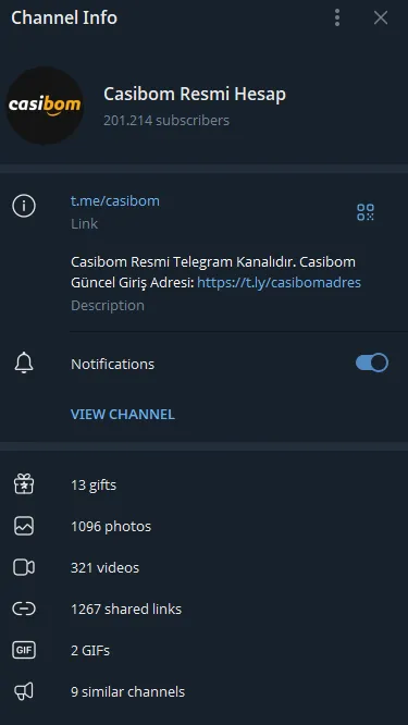 Casibom Telegram